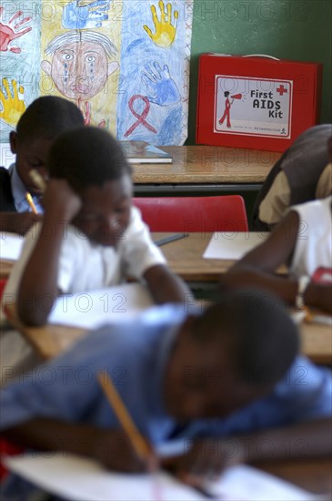 African schoolboys, 2004