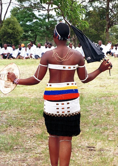 Gingindlovu, KZN, South Africa

traditional dance,young woman, youth, girls, shembe girl, dancing with an umbrella, celebration, religion, zulu dance, zulu dancing