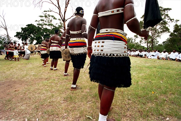 12/2003 Gingindlovu, KZN, South Africa
shembe church, celebration, festival, religion, shembe culture, traditions,