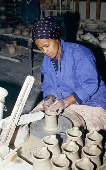 POTTERY WORKS, MANTENGA, SWAZILAND