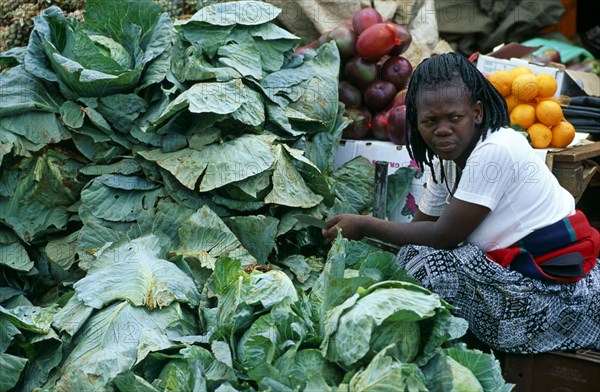 FOOD MARKET, EZULWINI VALLEY, SWAZILAND