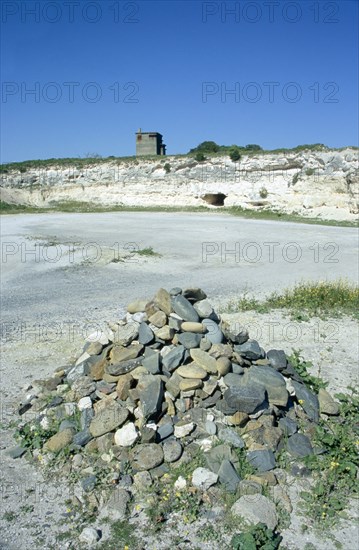 La carrière de chaux, Robben Island