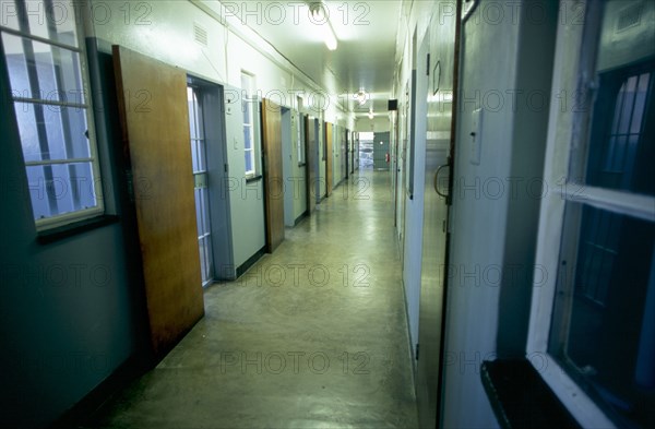 Prison de Robben Island, en Afrique du Sud