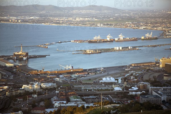 Cape Town's Duncan Dock receives ships from all over the world, nestled as it is in the corner of Table Bay.