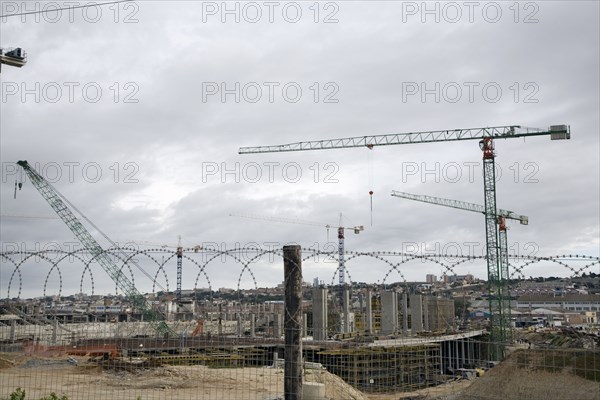 Construction of the Nelson Mandela Bay Stadium in Port Elizabeth is underway. The stadium in the Eastern Cape will host seven matches, including one of the semi-finals. It is a new stadium, being built especially for the 2010 FIFA World Cup‚ 2010 Soccer World Cup.