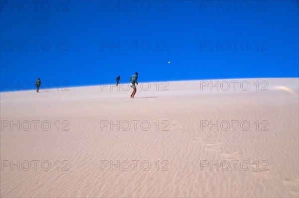 soccer on the  dunes