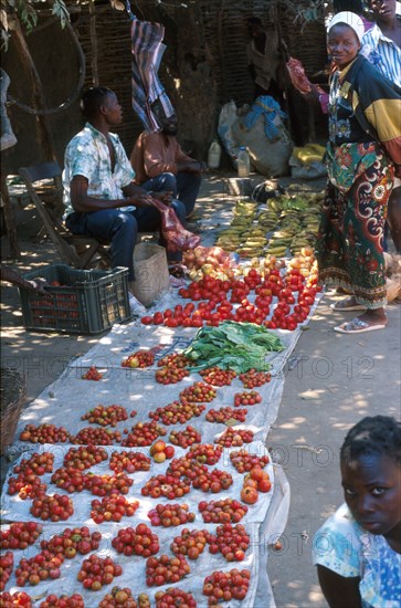 Fruit and vegetable seller