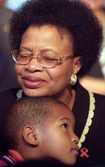 Graca Machel, wife of Nelson Mandela