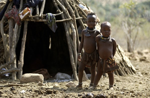 Himba children