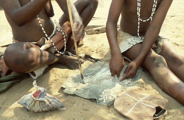 Ostrich jewellery