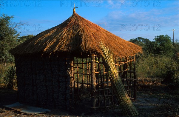 thatching a home