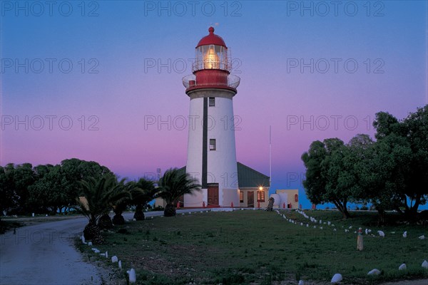 ROBBEN ISLAND LIGHTHOUSE.