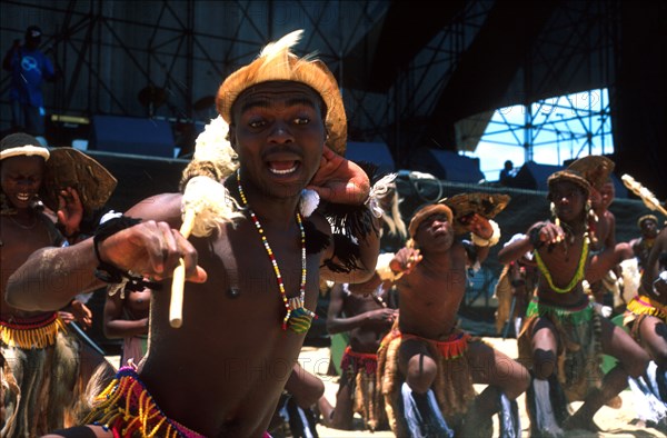 Zulu dancers