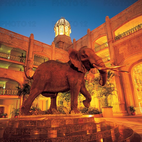 ELEPHANT COURTYARD,  LOST CITY PALACE