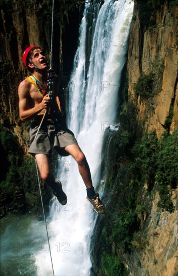 Abseil at Howick Falls