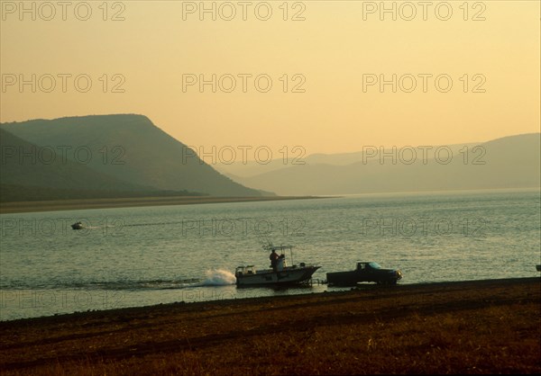 Fishermen return from the catch