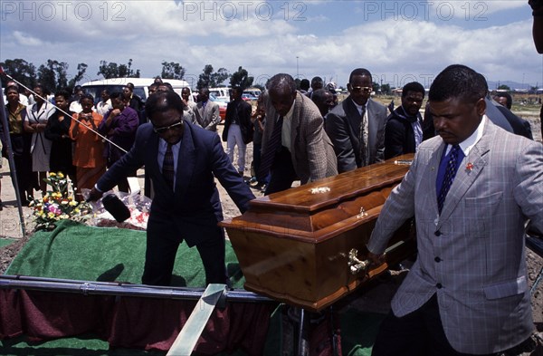 Rose Mabikwe's funeral