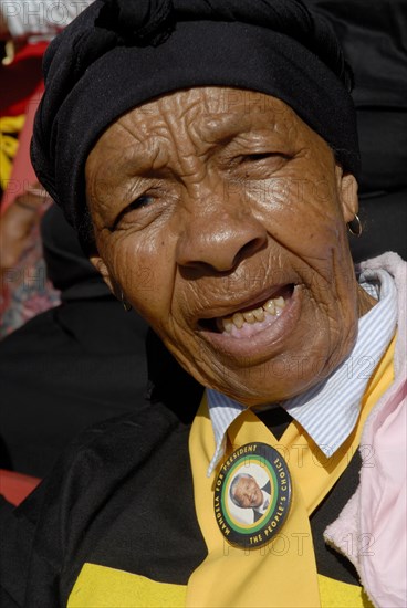 African National Congress (ANC) election rally held at the Ellis Park Stadium in Johannesburg (19 April 2009)