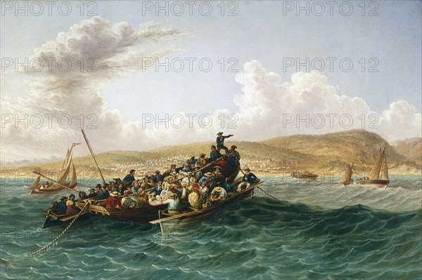 Baines, Arrivées des colons britanniques à la Baie d'Algoa en 1820