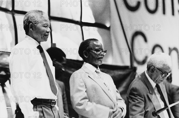 Nelson Mandela, Oliver Tambo et Walter Sisulu