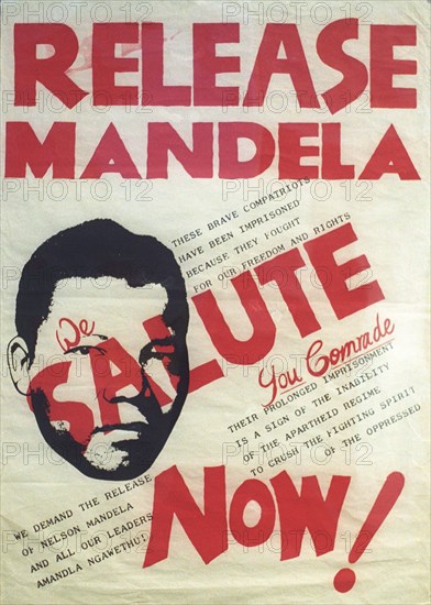 Poster- anti apartheid