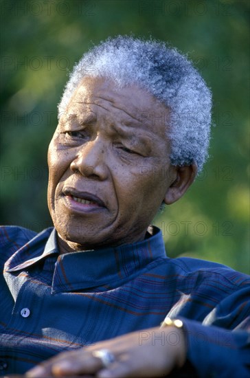 Portrait de Nelson Mandela