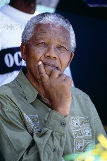 Portrait de Nelson Mandela