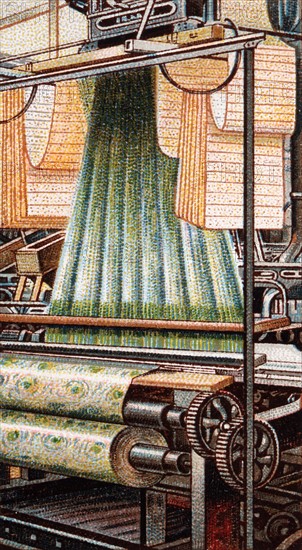 Métier à tisser Jacquard : modèle entièrement automatique