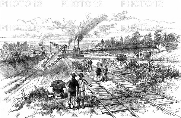 Canal de Panama. 1888