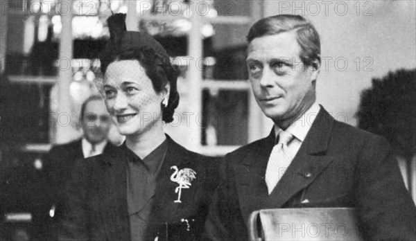 Wallis Simpson et Edouard VIII