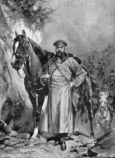 Portrait de Alexei Nikolaievich Kuropatkin (1848-1925), Soldat russe, commandant en chef en Mandchourie