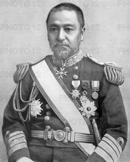 Heihachiro Togo (1847-1934) Capitaine japonais
