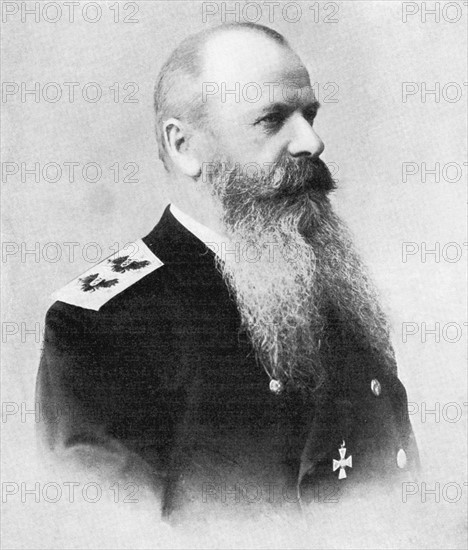 Portrait de Stepan Osipovich Makarov ou Makharoff (1849-1904)