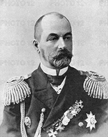 Amiral Rojdestvensky, Commandant de la flotte baltique de russie durant la guerre russo-japonaise de 1904-190