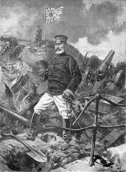 General Nogi, Japanese commander who took Port Arthur from the Russians. Russo-Japanese War 1904-1905