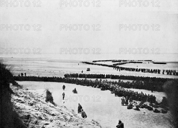 Seconde guerre mondiale : le repli des troupes britanniques a Dunkerque