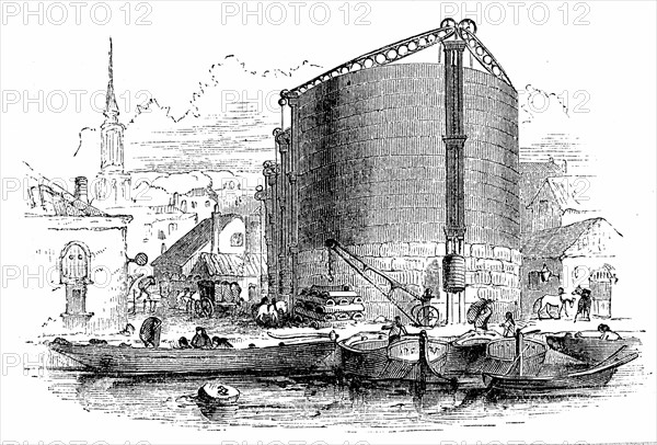 General exterior view of City of London Gasworks