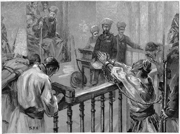 Adbul Rahman Khan (1844-1901), condamnant a mort les prisonniers de guerre de la minorite Hazara