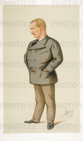 Le capitaine Matthews Webb (1848-1883), nageur britannique