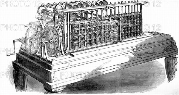 La machine a calculer de George et Edward Scheutz