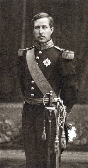 Albert I  in uniform