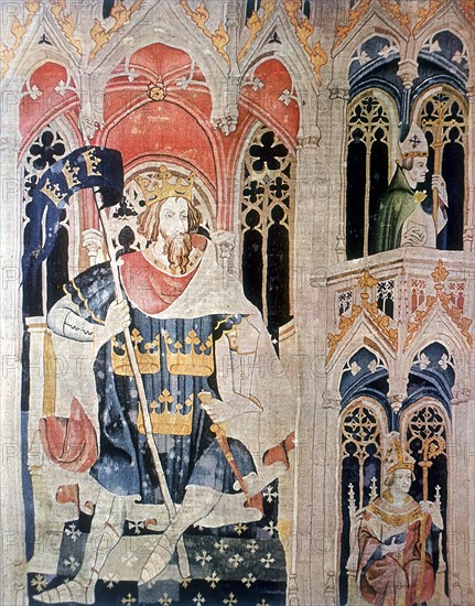 Arthur, roi chrétien semi-légendaire des Britanniques au 6e siècle