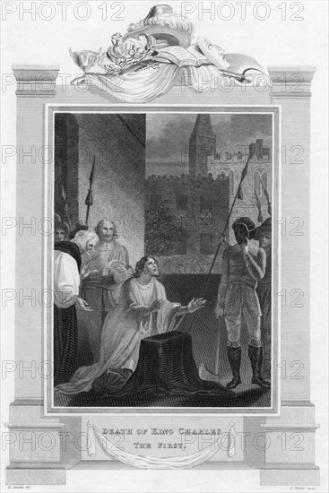 Charles Ier (1600-49) Roi d'Angleterre à partir de 1625, l'exécution de Charles à Whitehall, Londres, le 30 janvier 1649