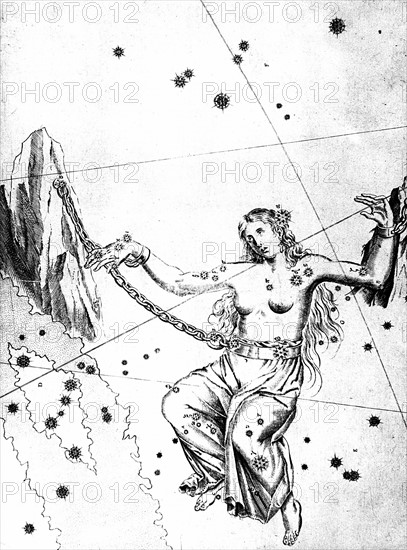 Johann Bayer, Constellation d'Andromède