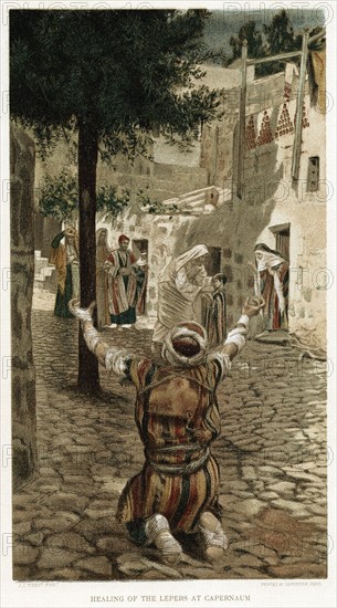 Jacques-Joseph Tissot, Christ healing the lepers at Capernaum