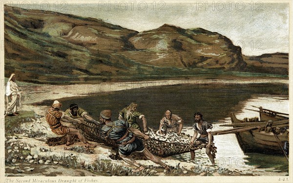 James Tissot, La deuxième pêche miraculeuse