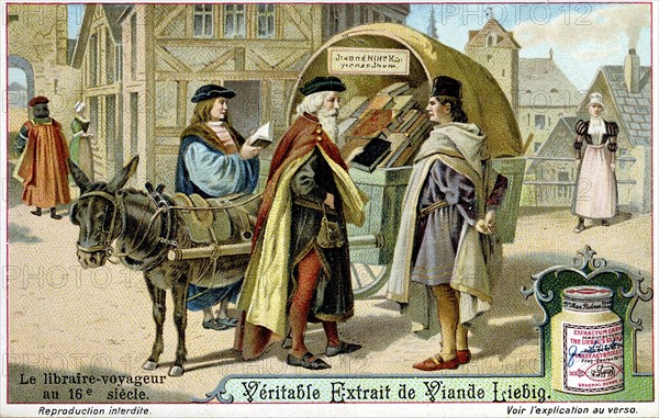 Publicité Liébig, 19e siècle
