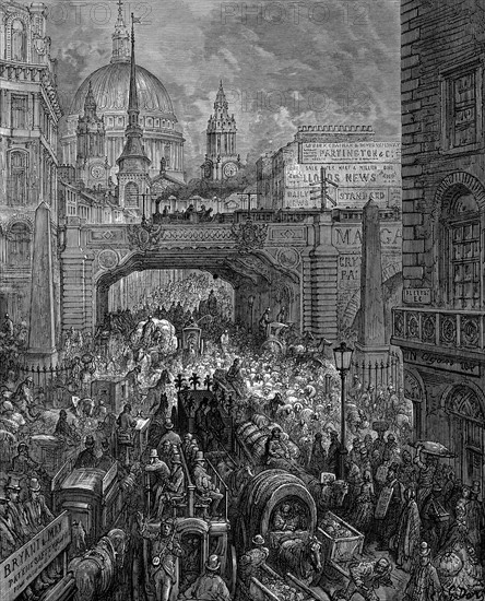 Gustave Doré et Blanchard Jerrold, Ludgate Hill