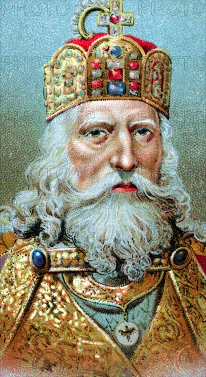 Portrait of Charlemagne