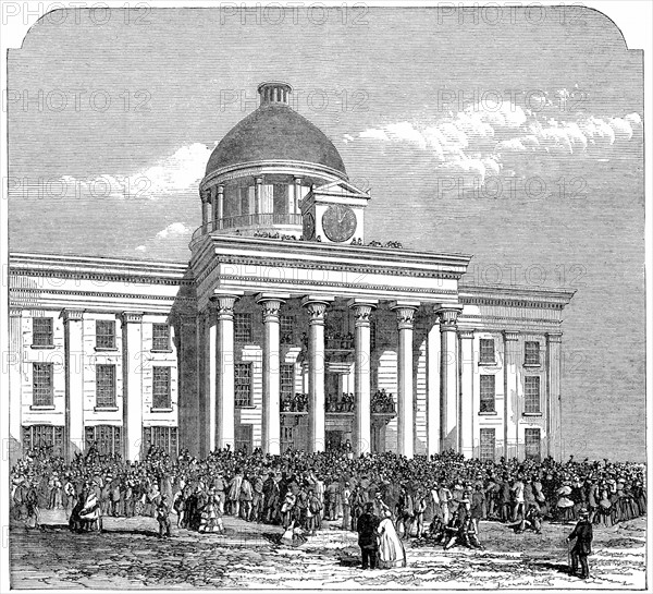 Inauguration of Jefferson Davis